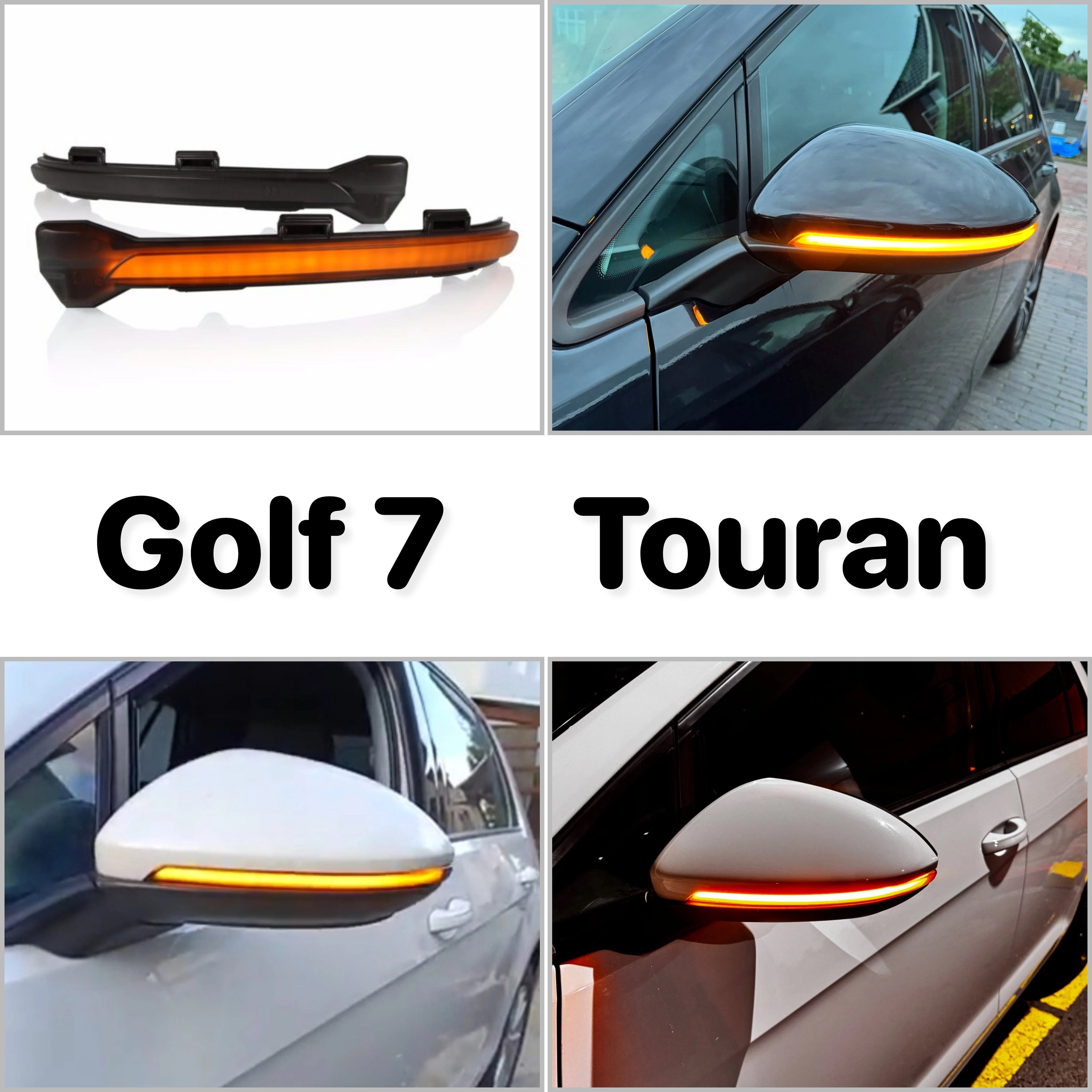 Clignotant LED Dynamique Rétroviseurs مطابق للأصلي و يركب بدون تعديل