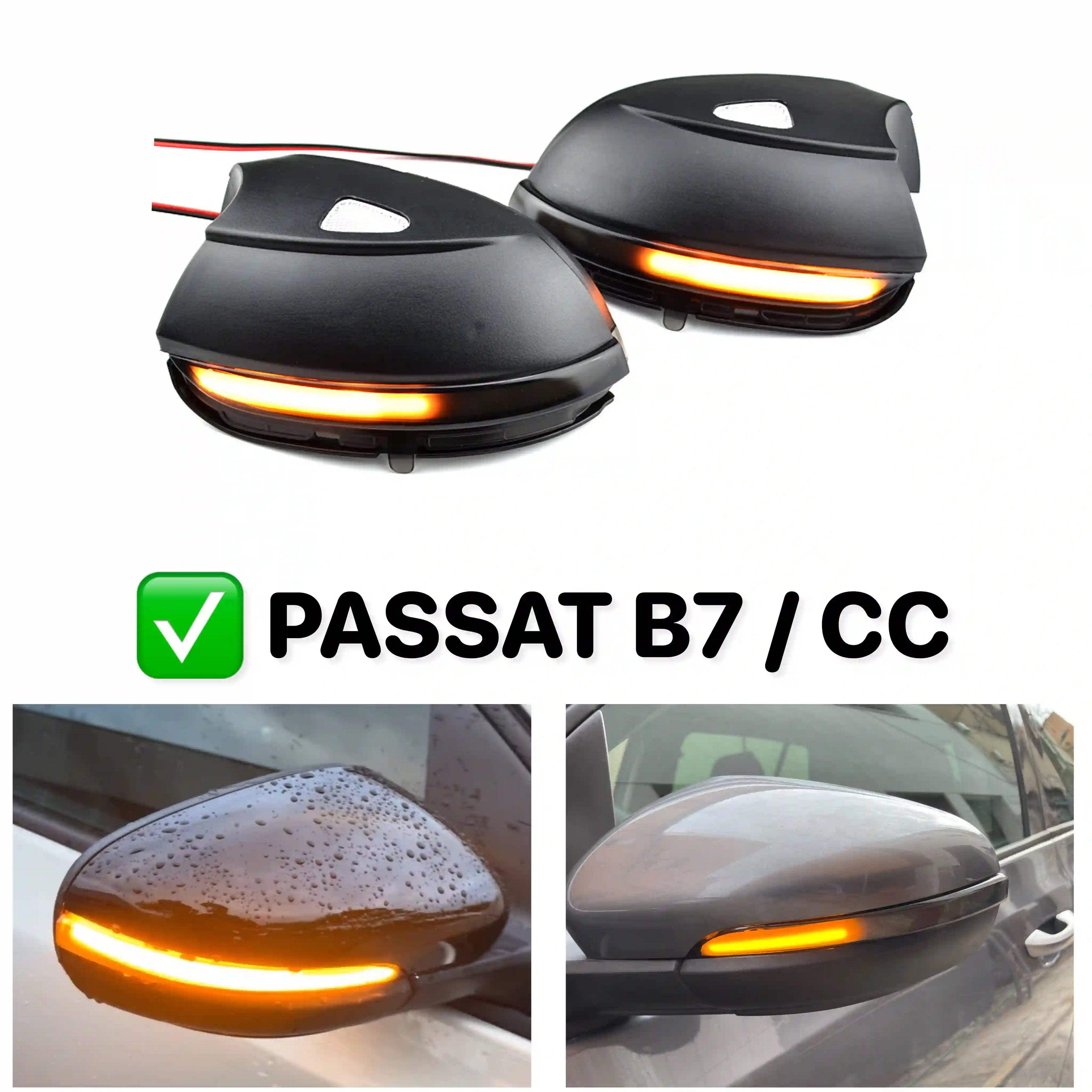 Clignotant LED Dynamique Rétroviseurs مطابق للأصلي و يركب بدون تعديل